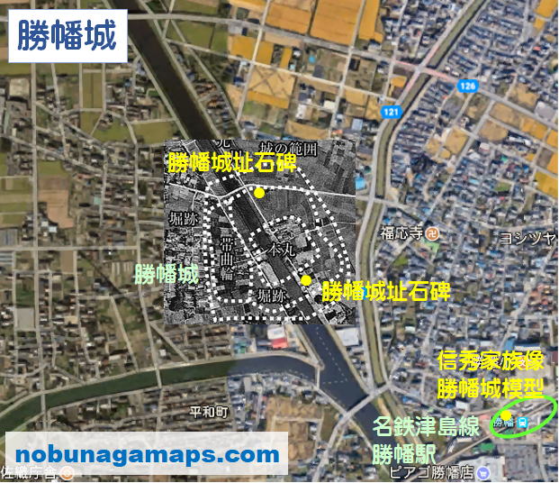 勝幡城 地図